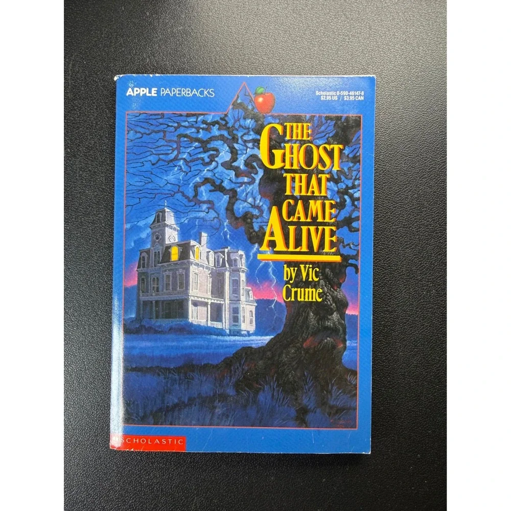The Ghost That Came Alive Vic Crume Apple Paperbacks Scholastic 1987 Vintage